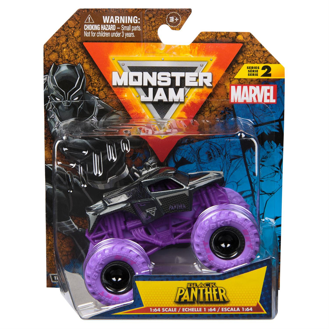 Monster Jam Toy Vehicle Truck 1:64 Scale Marvel