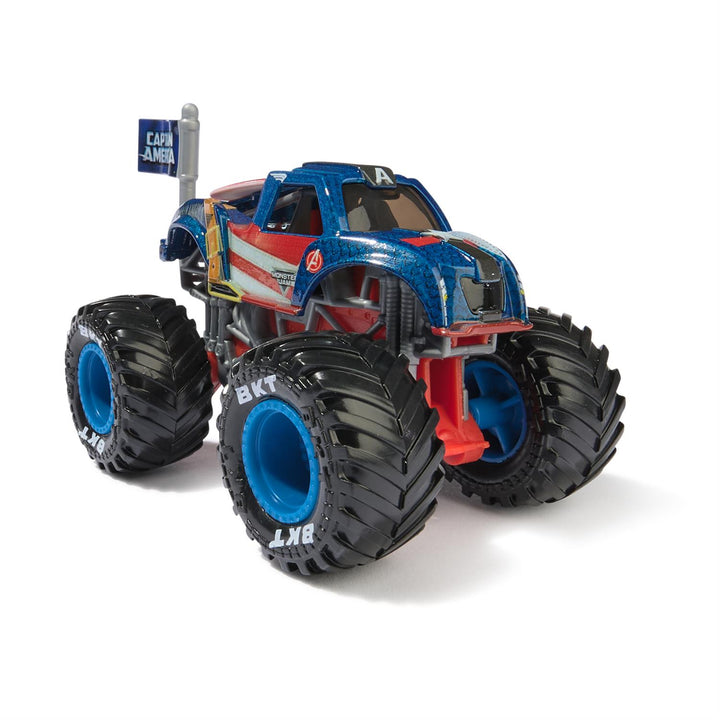 Monster Jam Toy Vehicle Truck 1:64 Scale Marvel