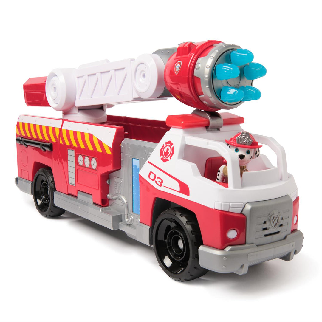 PAW Patrol Fire Rescue: Rapid Reload Fire Truck with Marshall Figure