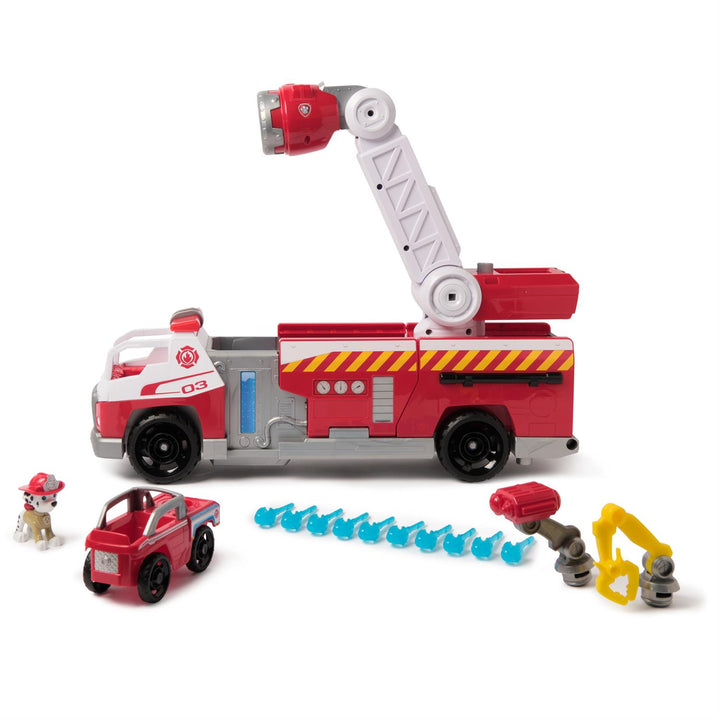 PAW Patrol Fire Rescue: Rapid Reload Fire Truck with Marshall Figure