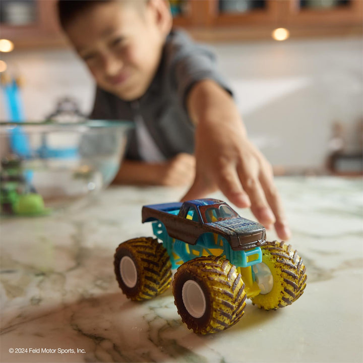 Monster Jam Mud Blasters, Color Change Monster Jam Truck, 1:64 Die Cast