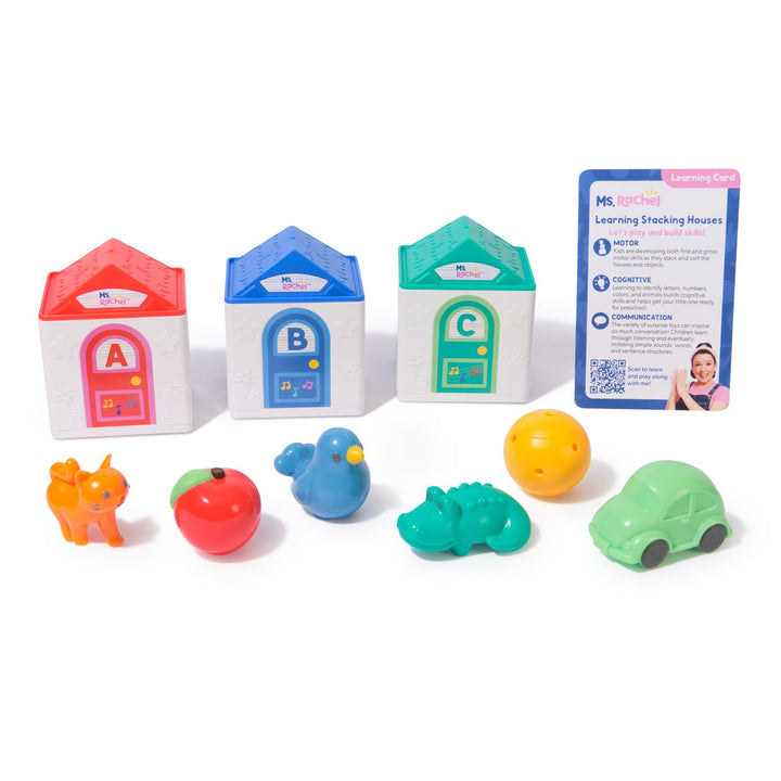 Ms. Rachel Stacking Surprise Houses