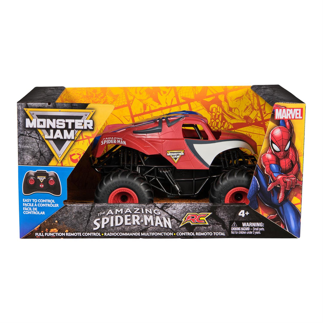Monster Jam Remote Control Vehicle 1t24 SpiderMan RC