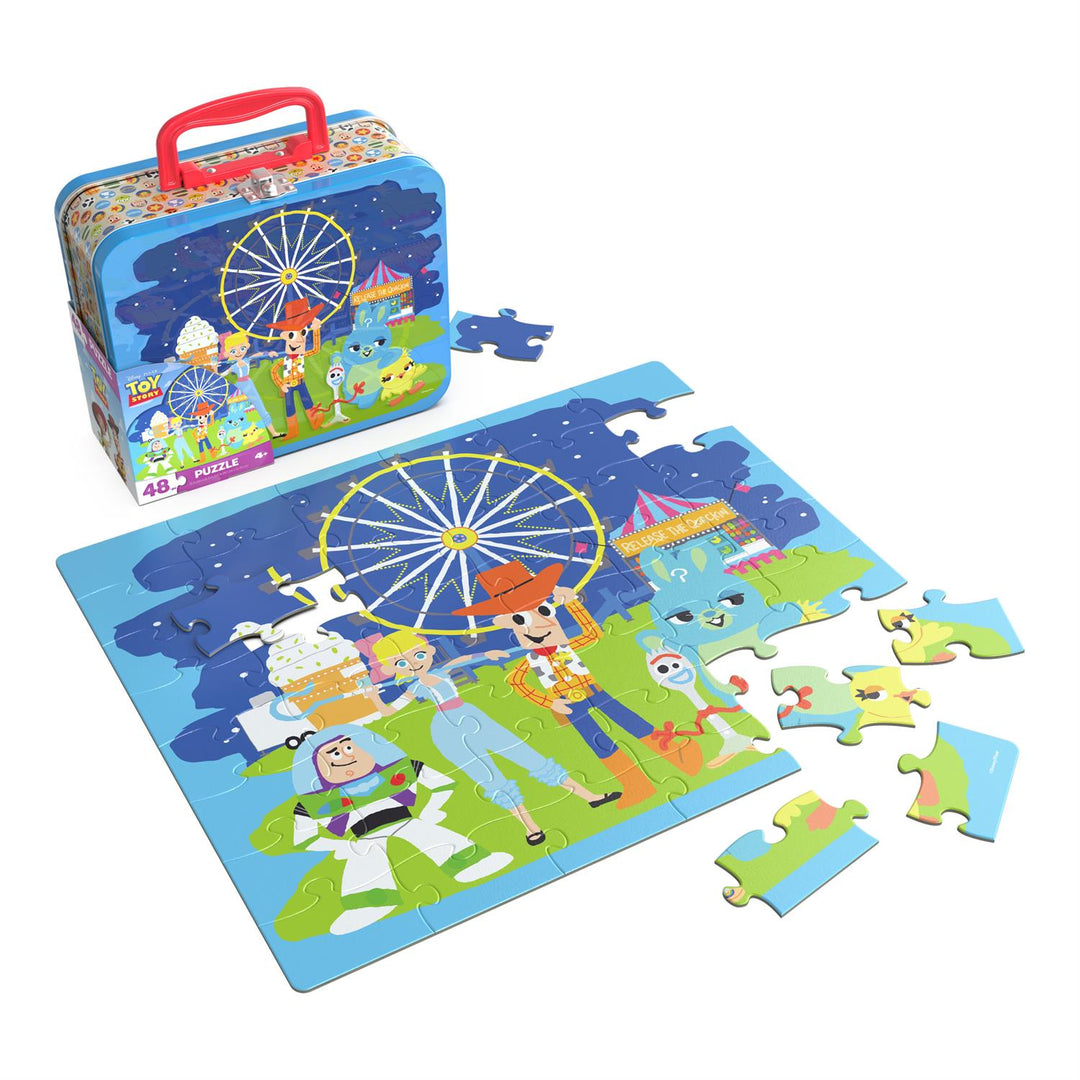 Toy Story 5 Puzzle in Tin Storage Box
