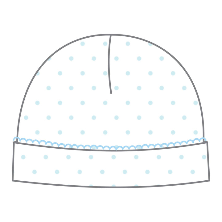 Mini Dots Hat - Blue