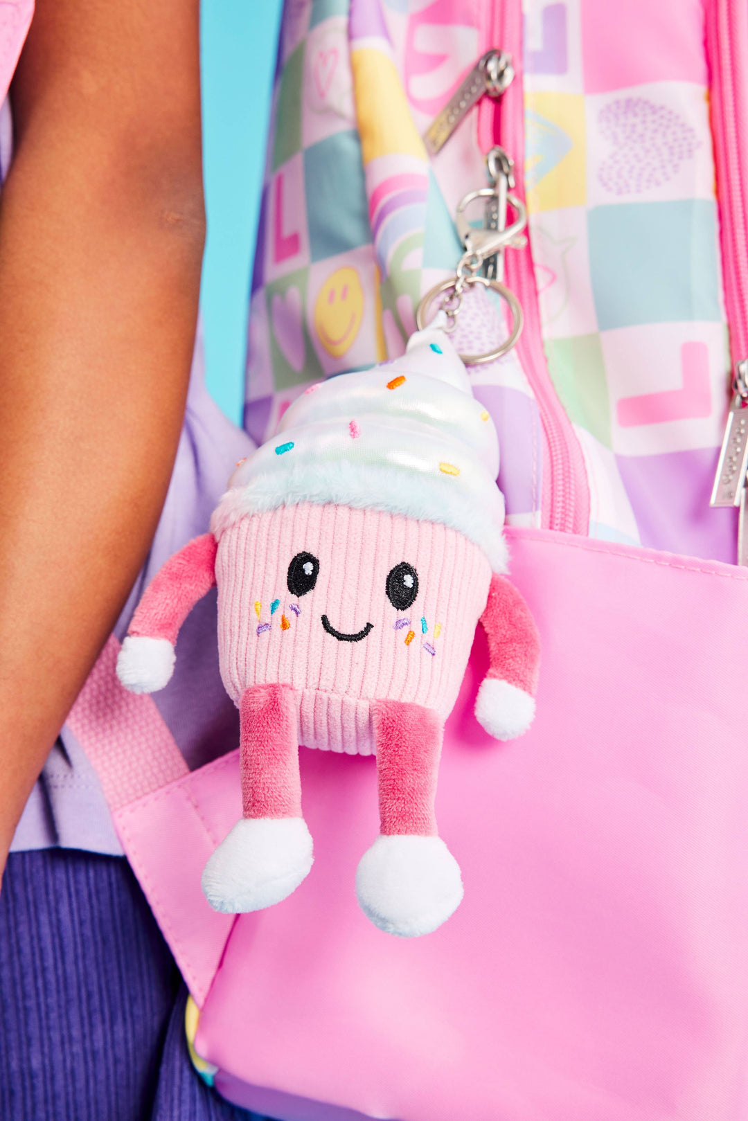 Sprinkles the Cupcake Bag Buddy Plush