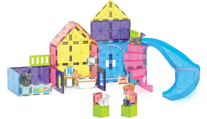 Magna-Tiles Pet Playhouse 50-Piece Set