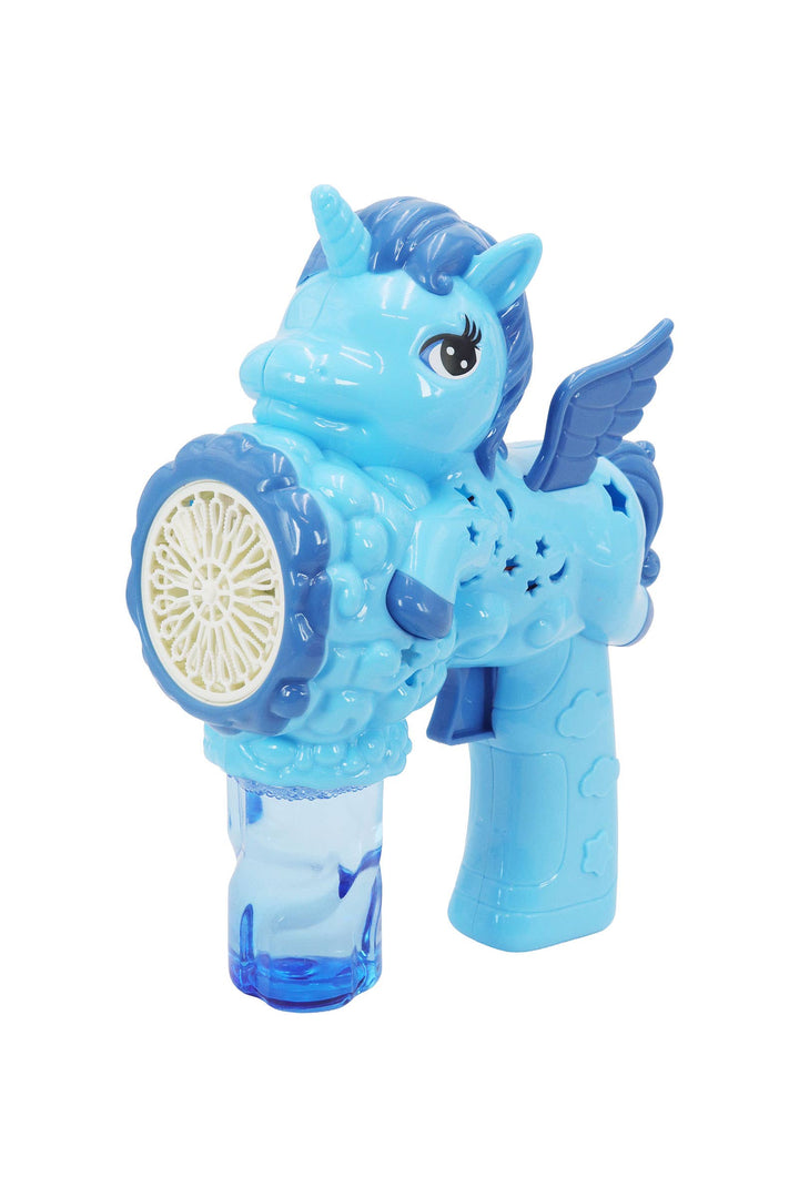 Unicorn Led Light-up Bubble Maker Blast Gun