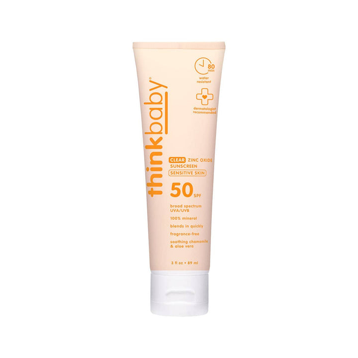 Baby Clear Zinc Sunscreen Sensitive Skin SPF 50