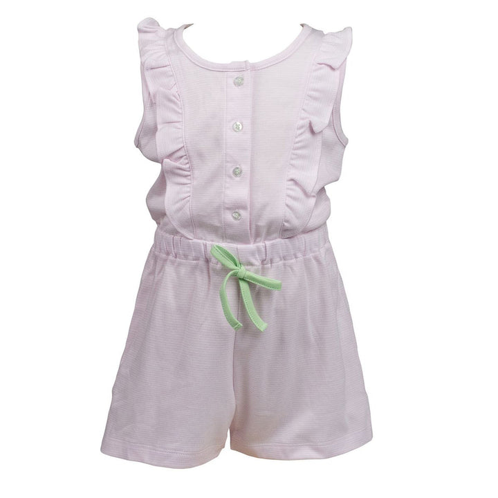 Pink with Green - Romper