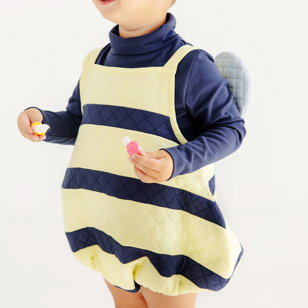 Happy Halloween Bumble Bee (Toddler) Lake Worth Yellow, Beale Street Blue, and Nantucket Navy