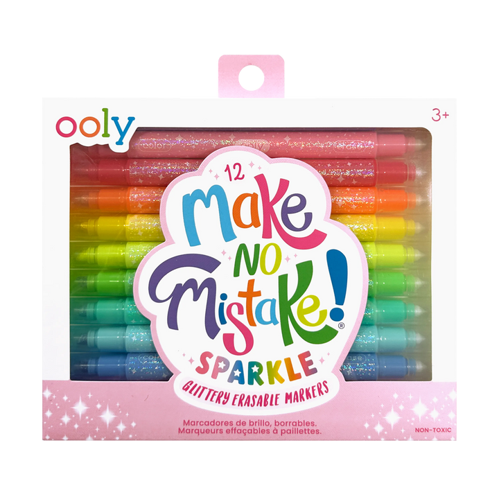 Make no Mistake!: Glittery Erasable Markers
