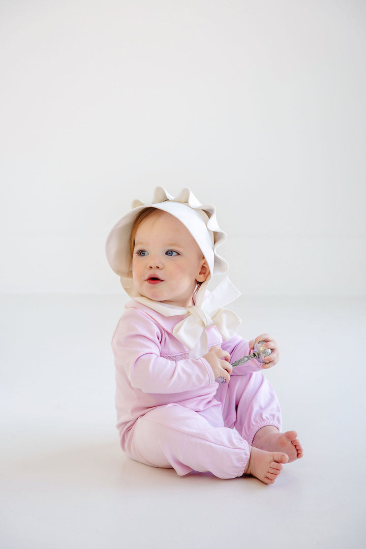Broadcloth Bonnet - Palmetto Pearl