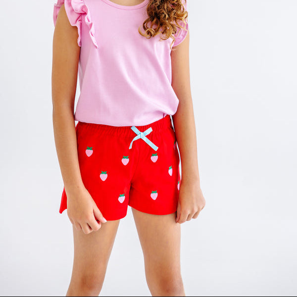 Critter Cheryl Shorts Richmond Red Strawberry