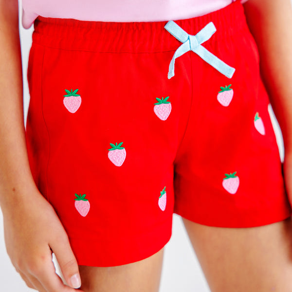 Critter Cheryl Shorts Richmond Red Strawberry
