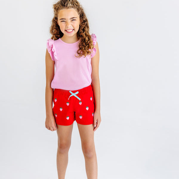 Critter Cheryl Shorts Richmond Red Strawberry
