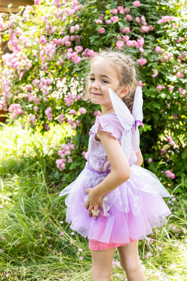 Flutter Butterfly Skirt &amp; Wings, Lilac