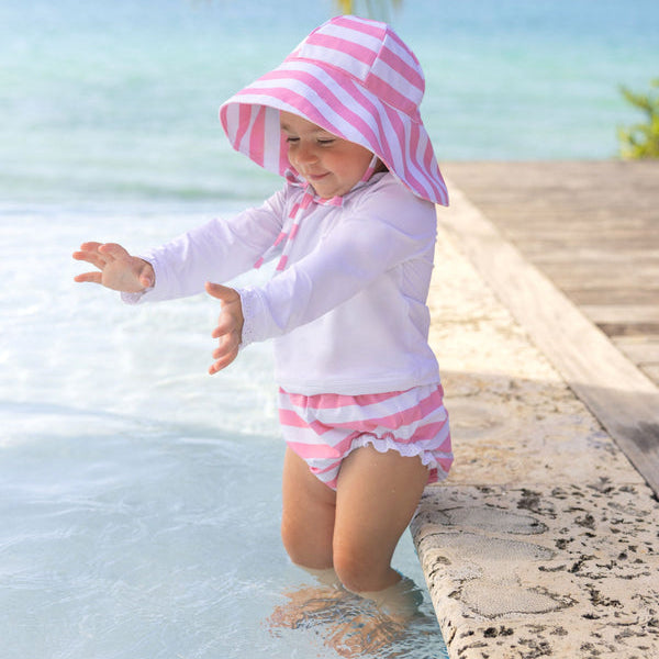 Byrde Bloomer Swim Caicos Cabana Stripe