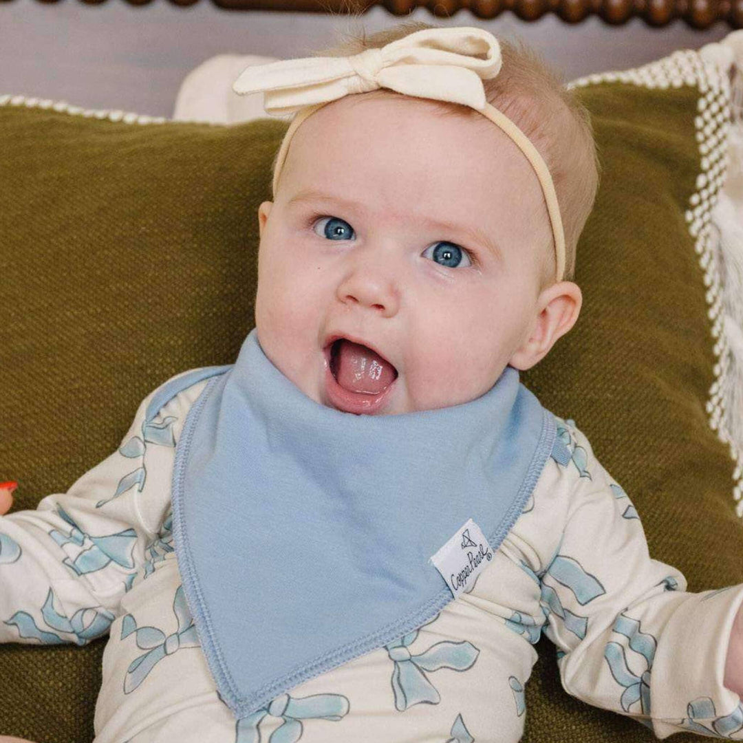 Gemma In Tan Bandana Bib Set (4-Pack)