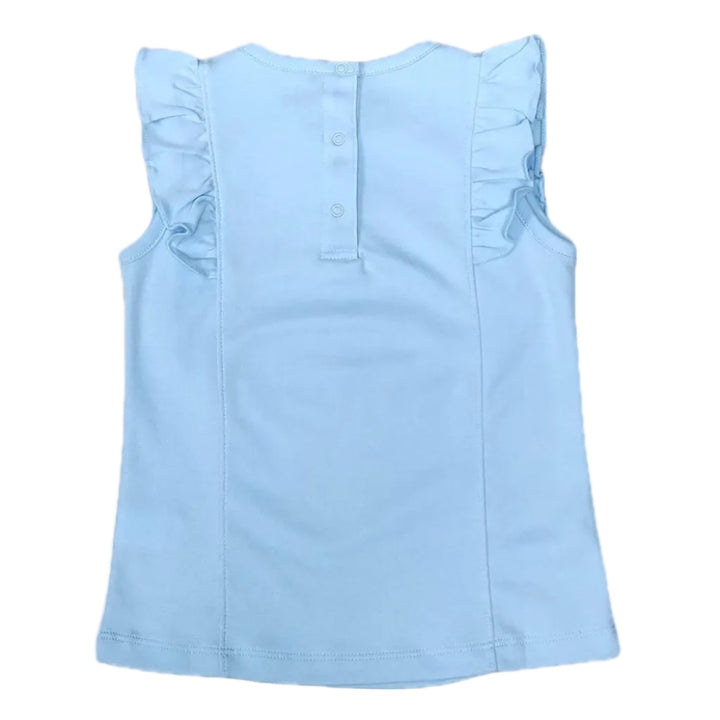 Sky Blue Girl’s Pima Top