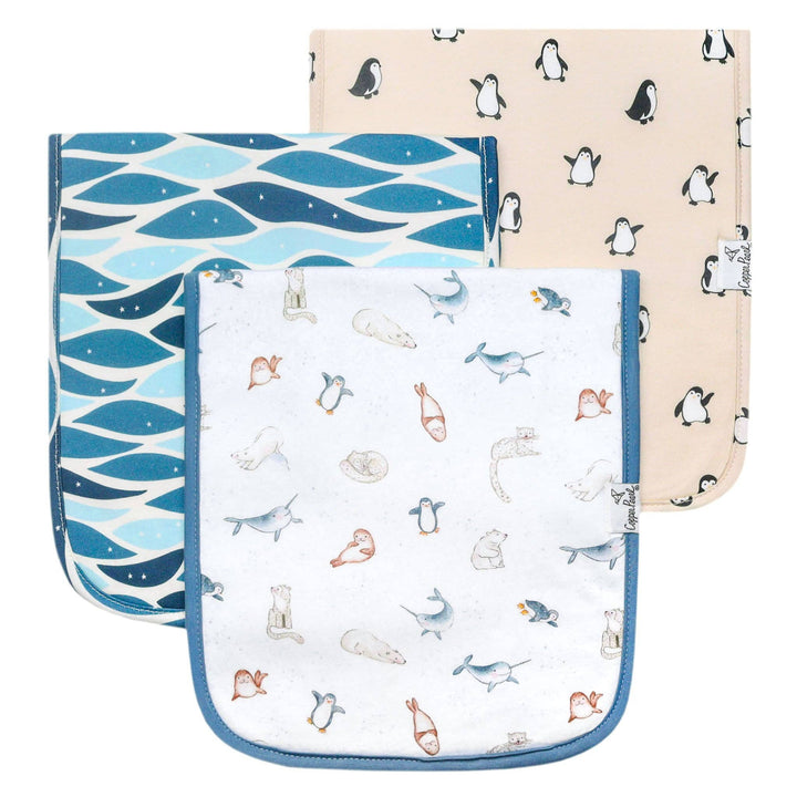 Arctic Wonder Burp Cloth Set (3-Pack)