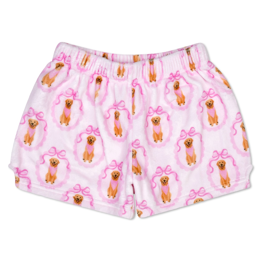 Golden Girl Plush Shorts