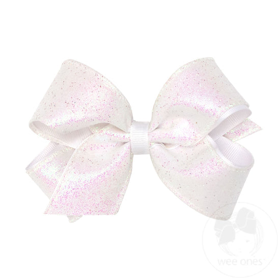 Party Glitter Overlay Bow
