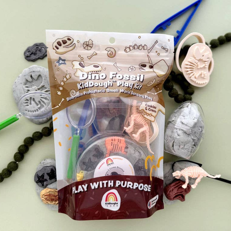 Dino Fossil Dig KidDough Play Kit