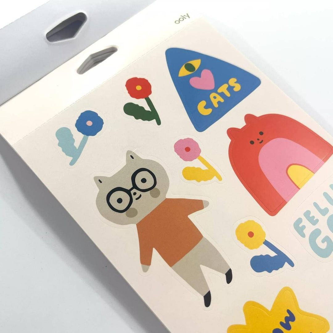 Stickiville X Suzy: A Whole Lotta Sticker Book - Dress Up Cats