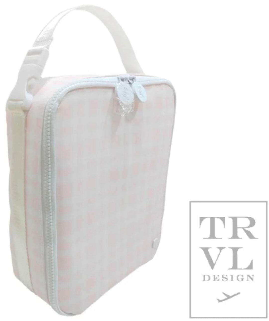 Insulated Lunch Bag - Pimlico Plaid Pink