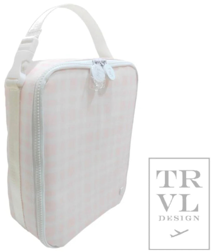 Insulated Lunch Bag - Pimlico Plaid Pink