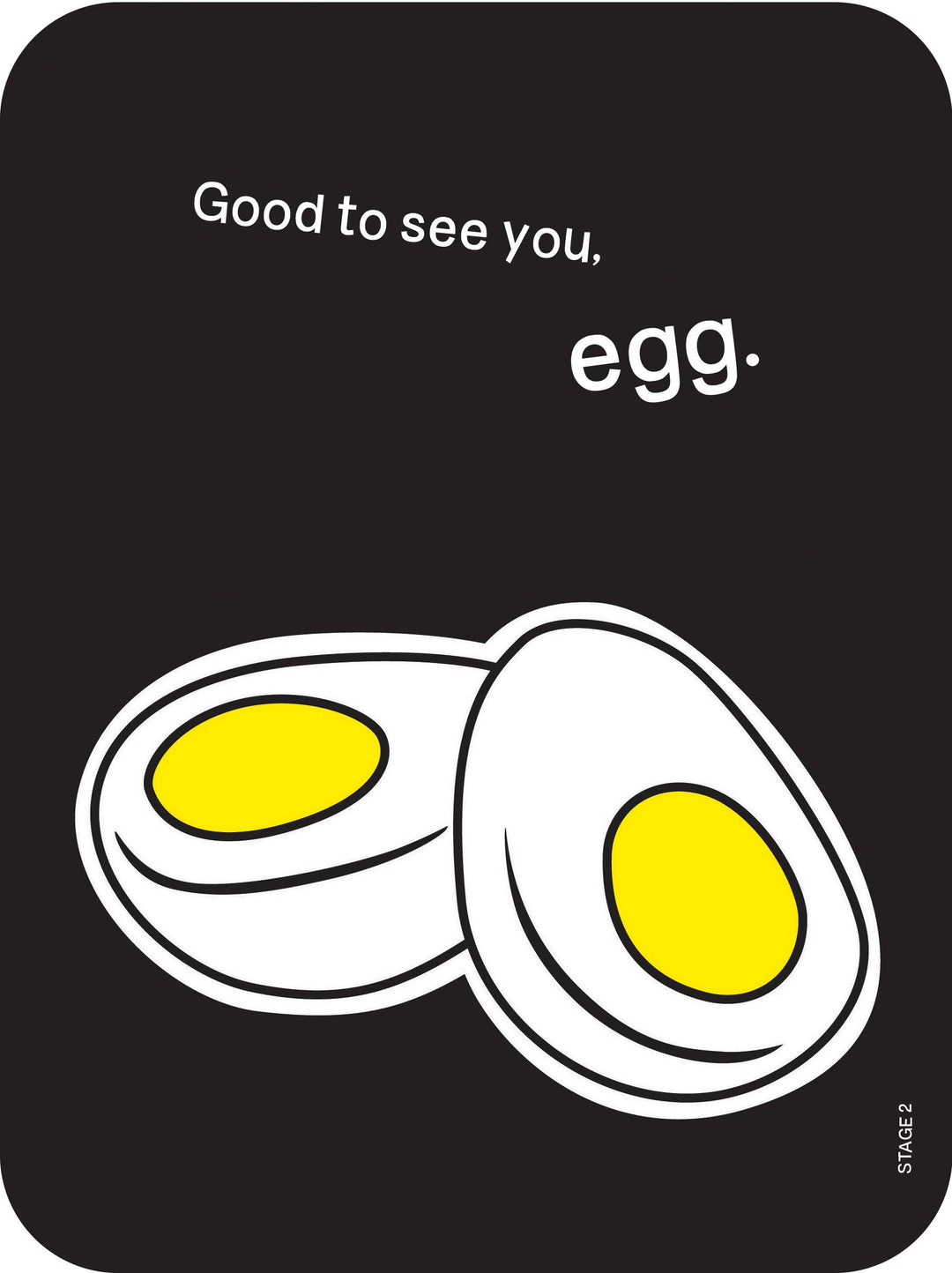 SmartContrast Montessori Cards - Hello, My Food