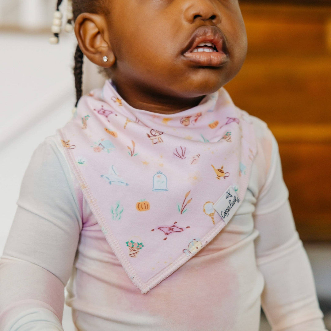 Disney Princess Bandana Bib Set (4-Pack)