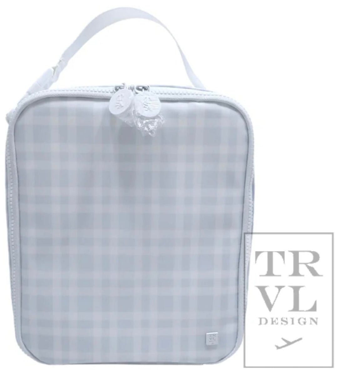 Insulated Lunch Bag - Pimlico Plaid Blue