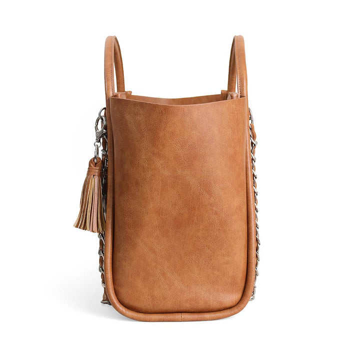 Nash Saddle Boss Tote™ - Western Vegan Leather Tote