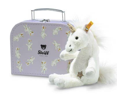 Unica Dangling Plush Toy Unicorn in Suitcase
