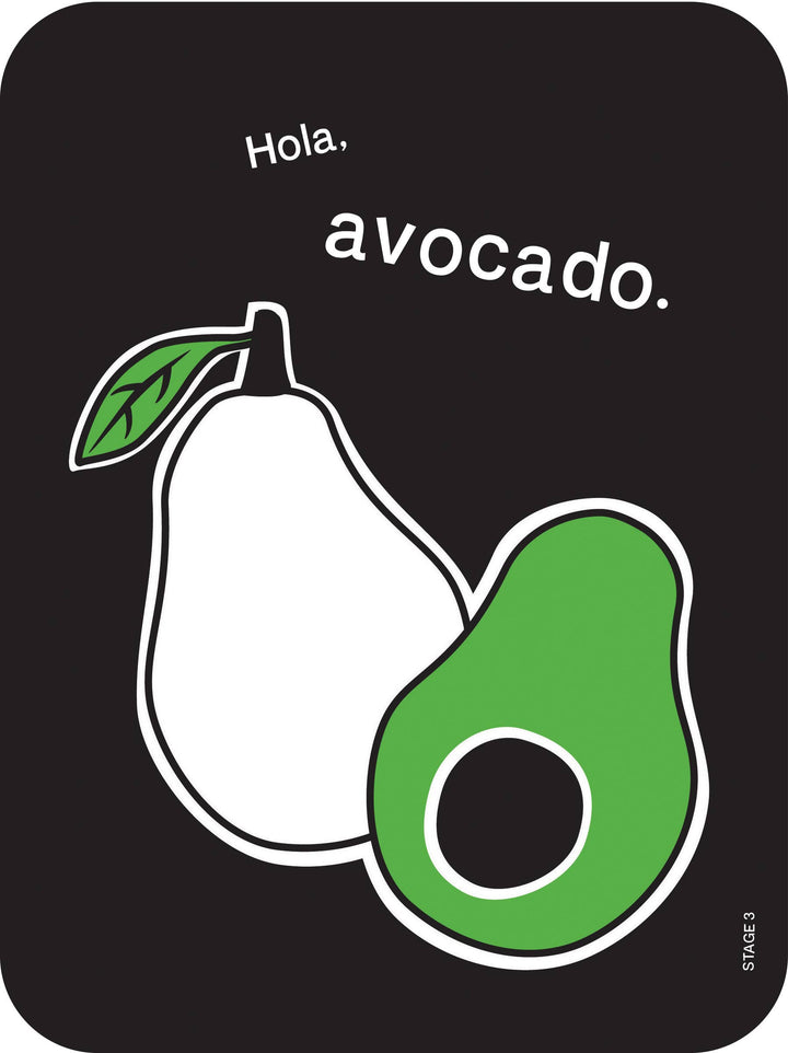 SmartContrast Montessori Cards - Hello, My Food