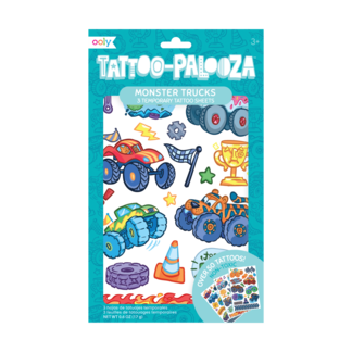 Tattoo Palooza: Temporary Tattoos - Monster Trucks