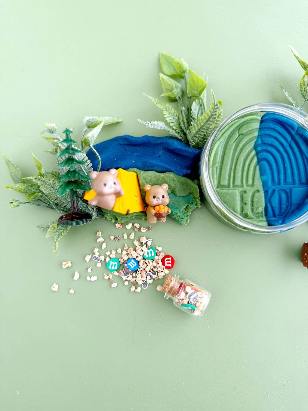 Camping KidDough Play Kit