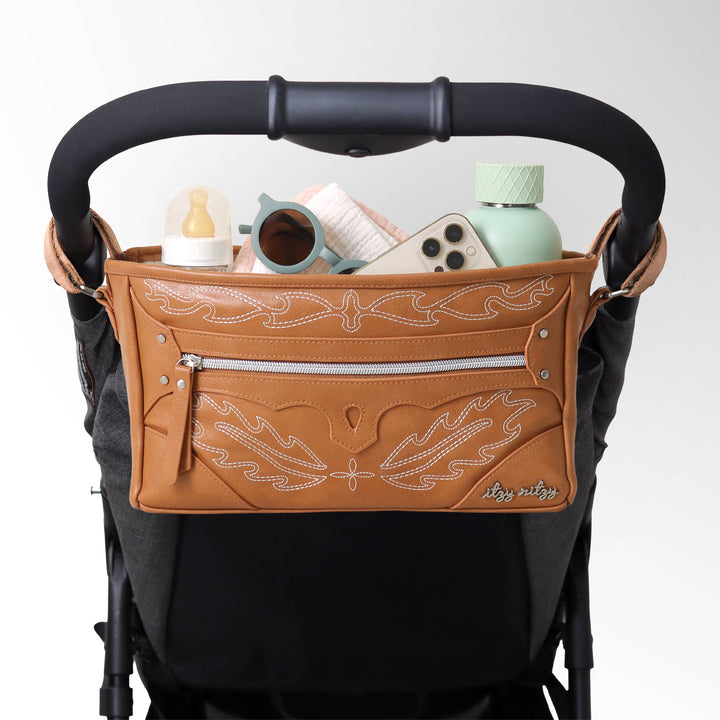 Nash Saddle Adjustable Travel Stroller + Wagon Caddy