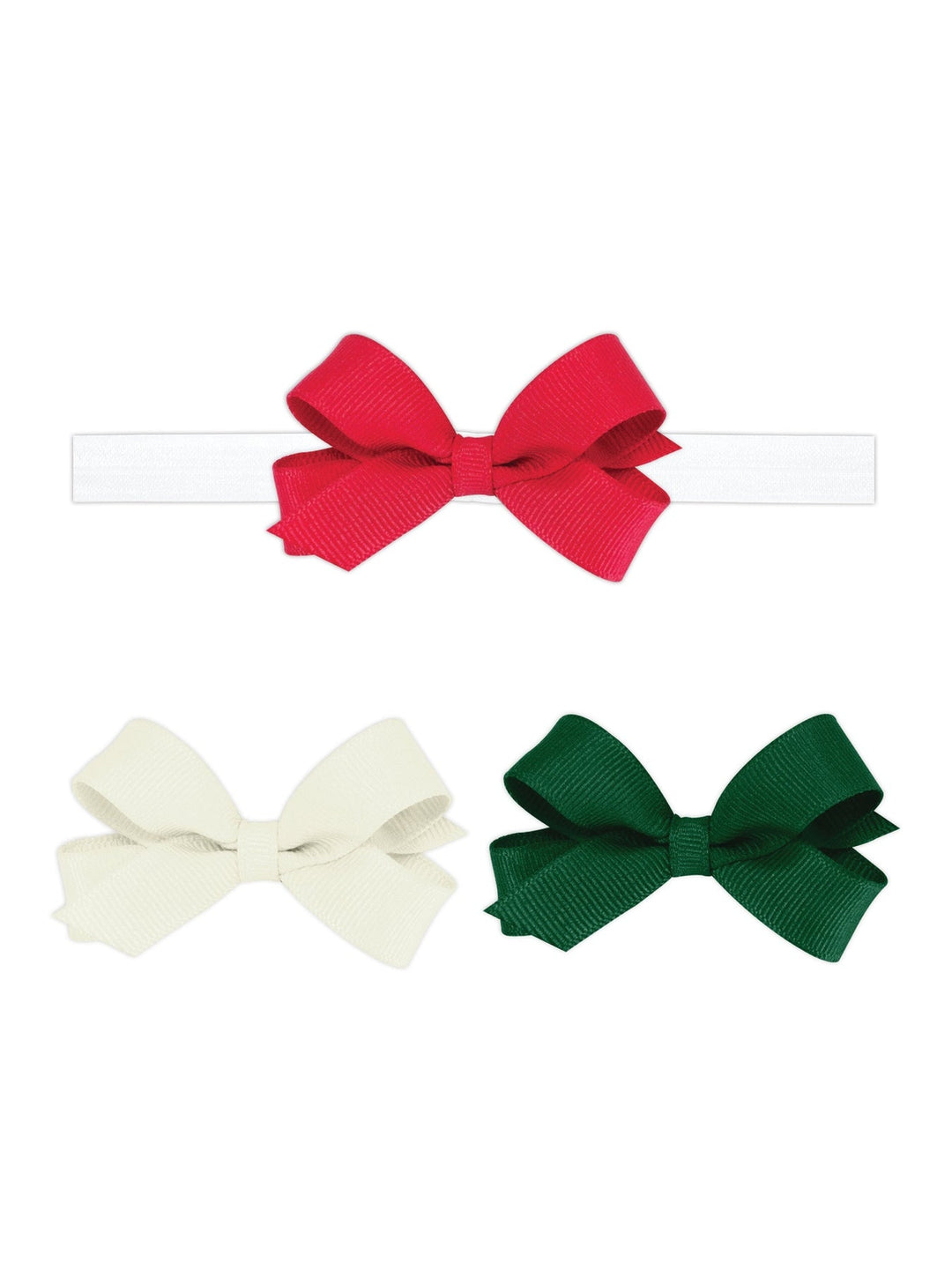 3 Pack Tiny Bow with Band