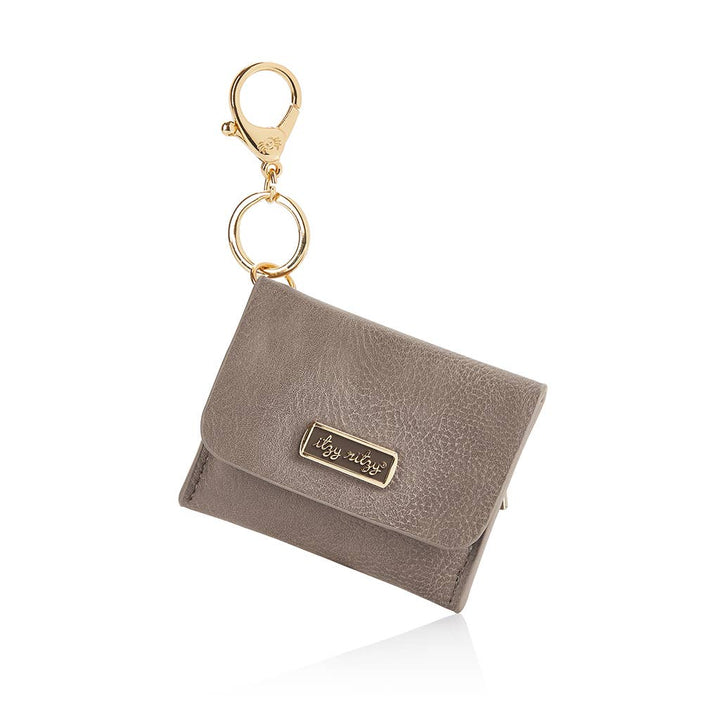 Taupe Itzy Mini Wallet Card Holder