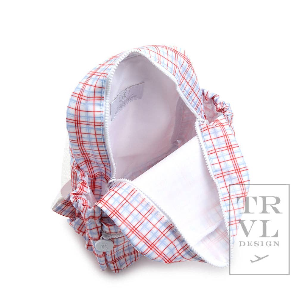 Mini Backer - Classic Plaid Red Backpack