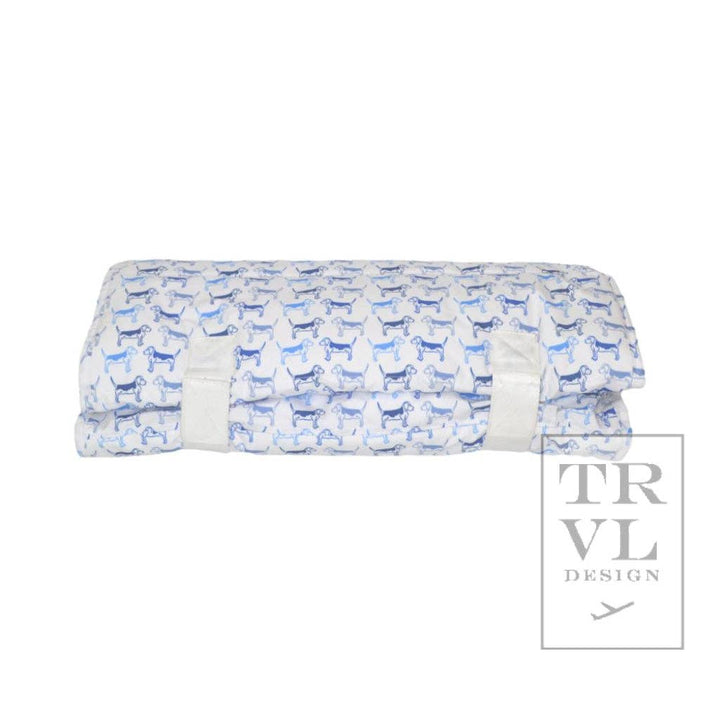 Nap Mat - Rest Up! Puppy Love Blue