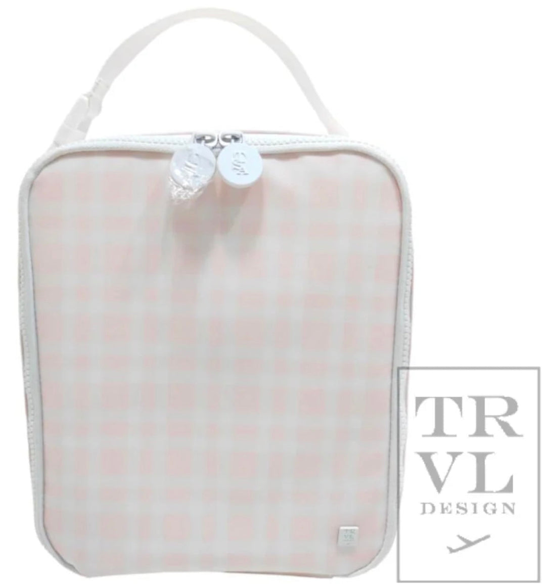 Insulated Lunch Bag - Pimlico Plaid Pink