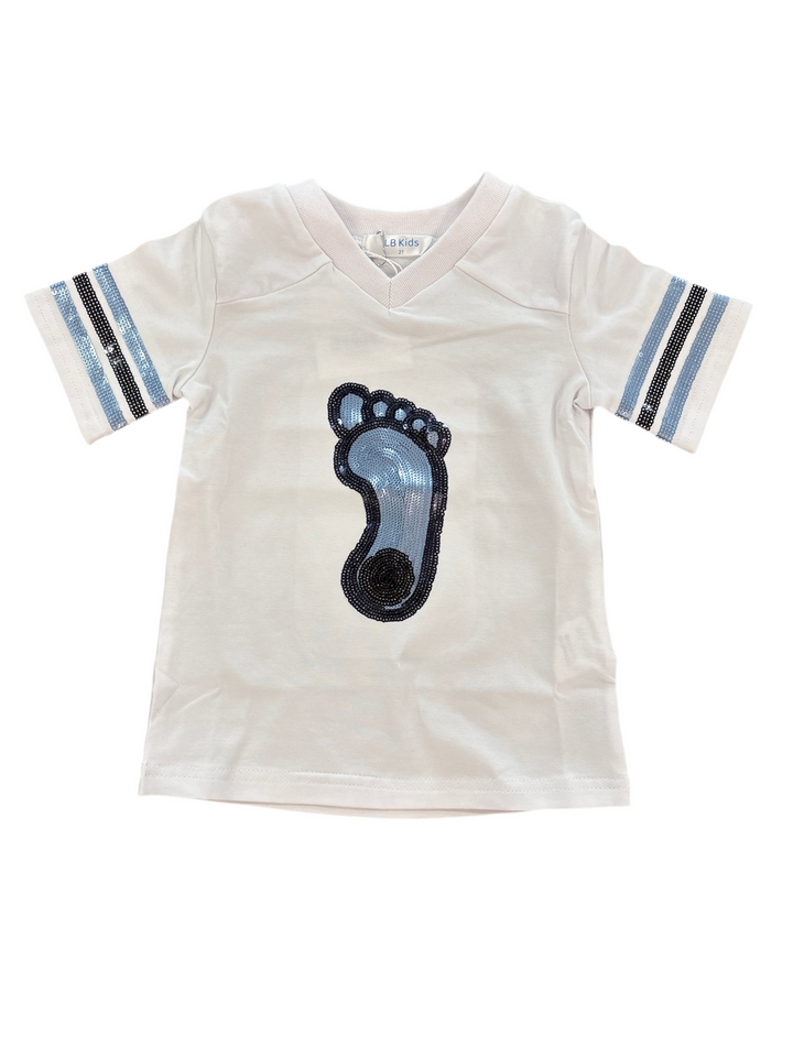 Jersey Trim Top Heel