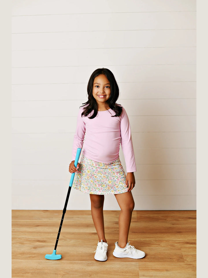 Boho Floral Tennis Skirt