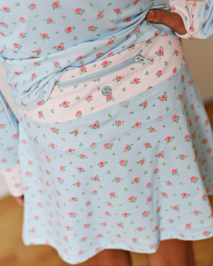 Fancy Floral Tennis Skirt