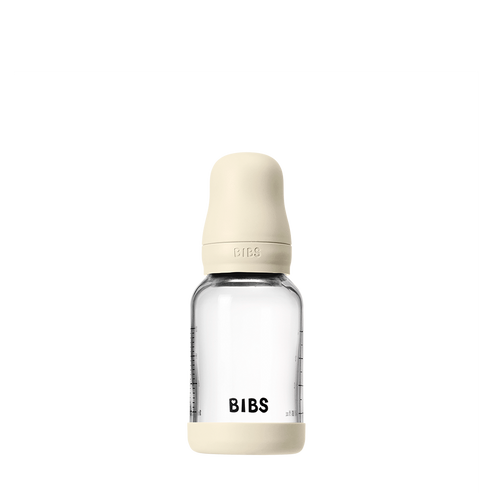 Baby Glass Bottle Set 4oz Silicone - Slow Flow