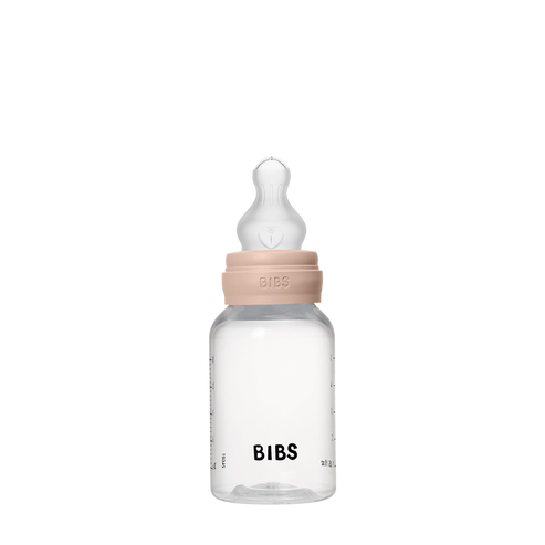 Baby Glass Bottle Set 4oz Silicone - Slow Flow